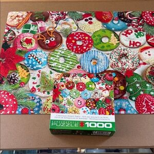 Christmas Donut Party Puzzle